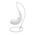 Soleil swing hanging metal-pp-pillow white 103x83x200cm - Image 2