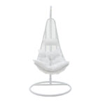 Soleil swing hanging metal-pp-pillow white 103x83x200cm - Image 3