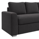 Βelle reversible corner sofa bed anthracite fabric 236x164x88cm - Слика 6