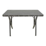 Table Vertex black marble and metal 110x70x72cm - Слика 3