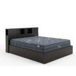 Bed with mattress Olympus Resty wenge 160x200cm - Слика 2