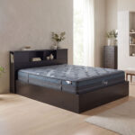 Bed with mattress Olympus Resty wenge 160x200cm