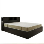 Bed with mattress Olympus Nemesis wenge 160x200cm - Слика 2