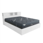 Bed with mattress Olympus Resty white 160x200cm - Слика 2