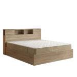 Bed with mattress Olympus Nemesis sonoma 160x200cm - Слика 2