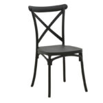 Dining set Mercon Crossie set 3pcs anthracite PP Φ60x75cm - Слика 4