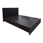 Athos Wenge Bedroom Set with 3 Door Wardrobe and Dreamer Mattress 140x200cm 3 Piece Set - Слика 2