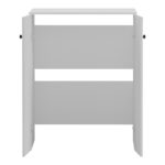 Laundry cabinet Bathy white 70x66x90cm - Слика 2