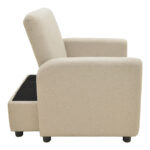 Armchair-bed Flexa beige fabric 85x92x84cm - Image 6