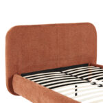 Bed Salena terracotta fabric 160x200cm - Слика 5
