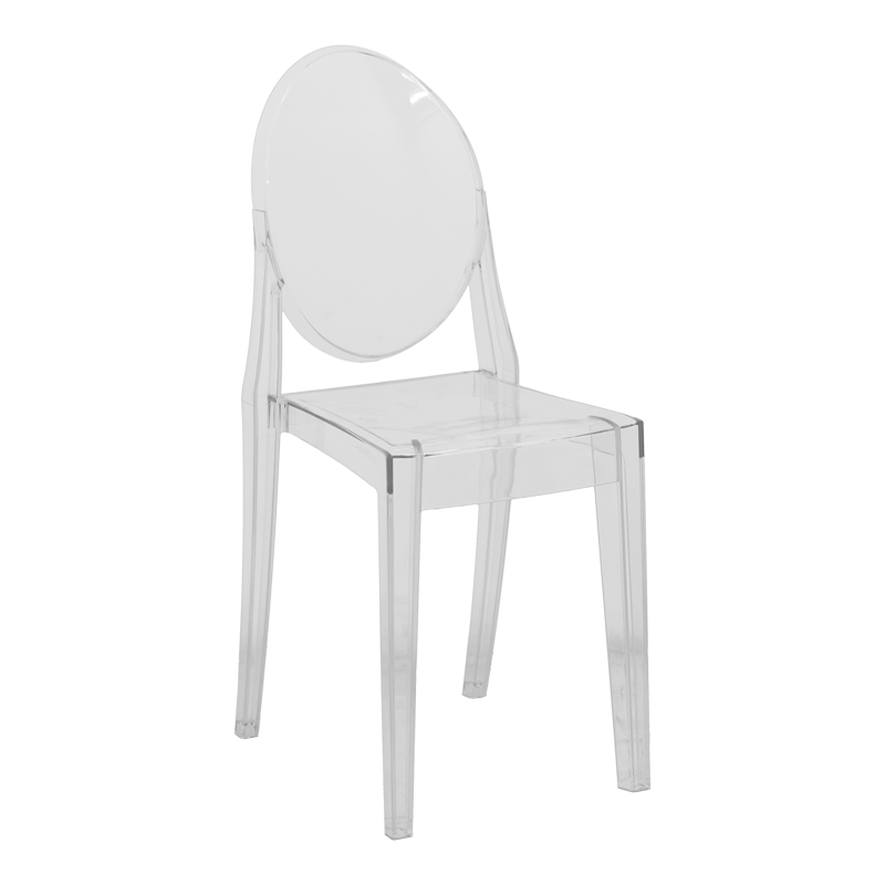 292-000129 Chair Narova PC clear 40x45x92cm - Image 1