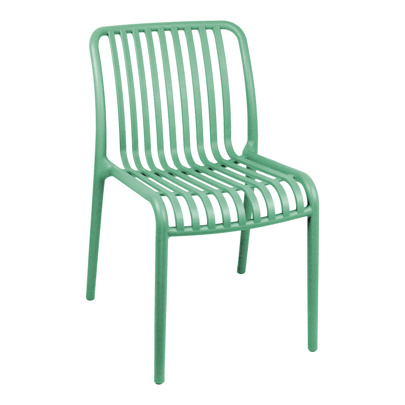 326-000081 Chair Zoi stackable mint PP 49x58x80cm - Слика 1