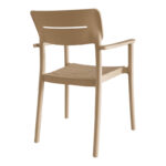 Armchair Pilma cappuccino PP 57x54x82cm - Слика 2