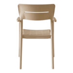 Armchair Pilma cappuccino PP 57x54x82cm - Слика 5