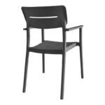 Armchair Pilma anthracite PP 57x54x82cm - Слика 2