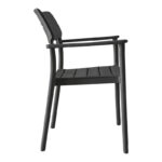 Armchair Pilma anthracite PP 57x54x82cm - Слика 3