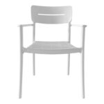 Armchair Pilma white PP 57x54x82cm - Слика 4
