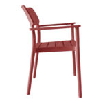 Armchair Pilma burgundy red PP 57x54x82cm - Слика 3