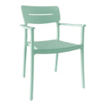 Armchair Pilma mint PP 57x54x82cm