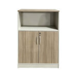 Low office cabinet professional Stark in oak-beige shade 80x40x120cm - Слика 3