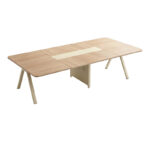 Meeting table Stark in oak-beige shade 240x120x75cm - Слика 2