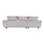 Right corner sofa Londe beige fabric 273x211x92cm - Image 5