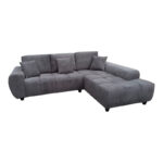 Left corner sofa Londe grey fabric 273x211x92cm - Слика 2