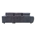 Left corner sofa Londe grey fabric 273x211x92cm - Слика 5