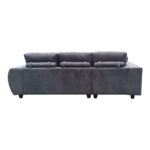 Right corner sofa Londe grey fabric 273x211x92cm - Слика 5
