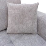 Left corner sofa Londe grey beige fabric 273x211x92cm - Слика 6