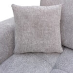 Right corner sofa Londe grey beige fabric 273x211x92cm - Image 6