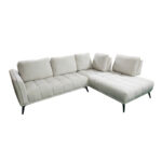 Left corner sofa Belanza beige fabric 265x213x90cm - Слика 3