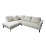 Right corner sofa Belanza beige fabric 265x213x90cm - Image 3