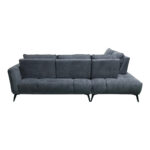 Right corner sofa Belanza anthracite fabric 265x213x90cm - Слика 5