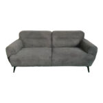 3-seater sofa Anbola anthracite fabric 213x87x80cm - Слика 3