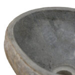 Lavello countertop washbasin grey stone D30x25cm - Слика 3