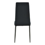 Chair Parker black velvet with black metal leg 41x48x96cm - Слика 5