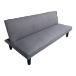 Sofa bed Kedran 3seater anthracite fabric 166x75.5x70cm - Слика 2