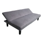 Sofa bed Kedran 3seater anthracite fabric 166x75.5x70cm - Слика 4