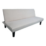 Sofa bed Kedran 3seater beige fabric 166x75.5x70cm - Слика 2