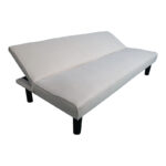 Sofa bed Kedran 3seater beige fabric 166x75.5x70cm - Слика 4