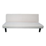 Sofa bed Kedran 3seater beige fabric 166x75.5x70cm - Слика 5