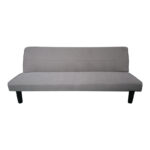 Sofa bed Kedran 3seater grey fabric 166x75.5x70cm - Слика 5