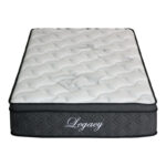 Legacy Pakoworld single-sided pocket spring mattress roll pack with integrated euro top 23-25cm 100x200cm - Image 2