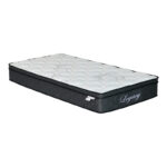 Legacy Pakoworld single-sided pocket spring mattress roll pack with integrated euro top 23-25cm 100x200cm