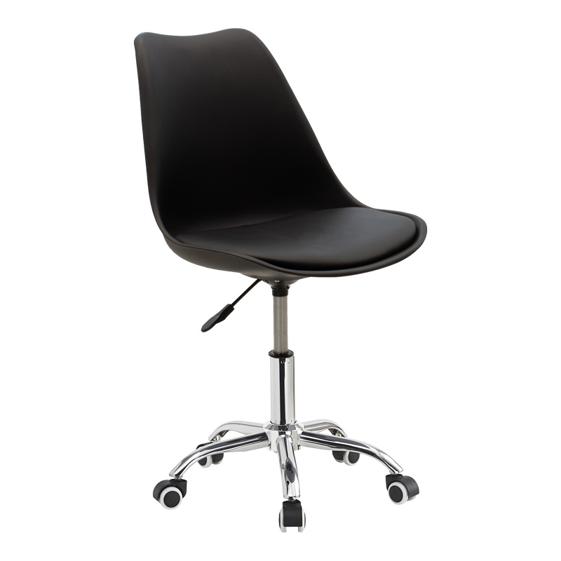Office chair Gaston II PP-PU in black color Office chair Gaston II PP-PU in black color - Image 1