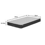 Bed with mattress Olympus-Nemesis sonoma 120x200cm - Image 6