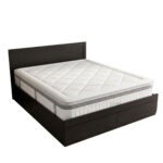 Bed with drawer and mattress Olympus-Utopia wenge 150x200cm - Image 2