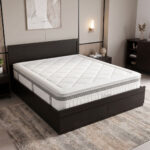 Bed with drawer and mattress Olympus-Utopia wenge 150x200cm