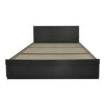 Bed with drawer and mattress Olympus-Utopia wenge 150x200cm - Image 5